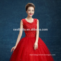 Ball gown white and red wedding dress Made In China Wedding Dress Ball Gown